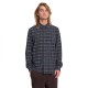 риза,с,дълъг,ръкав,дамски,ризи,мъжки,ризи,volcom,caden,plaid,long,sleeve,shirt,grey,(raisin)