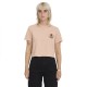 тениска,мъжки,тениски,дамски,тениски,volcom,dial,crop,short,sleeve,t,shirt,beige,(misty,rose)
