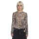 тениска,мъжки,тениски,дамски,тениски,volcom,tigardi,mesh,long,sleeve,t,shirt,brown,(animal,print)