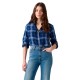 риза,с,къс,ръкав,дамски,ризи,мъжки,ризи,levi´s,®,elaine,utility,short,sleeve,shirt,blue,(pretty,in,plaid)