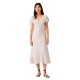 рокля,дамски,поли,и,рокли,levi´s,®,lira,ss,midi,dress,short,sleeve,midi,dress,white,(egret)