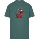 тениска,мъжки,тениски,дамски,тениски,mister,tee,christmas,dackel,short,sleeve,t,shirt,green,(bottle,green)