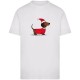 тениска,мъжки,тениски,дамски,тениски,mister,tee,christmas,dackel,short,sleeve,t,shirt,white,(white)