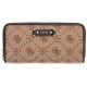 портфейли,и,портмонета,guess,dorothy,large,woman,wallet,brown,(latte,logo,black)