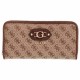 портфейли,и,портмонета,guess,samantha,large,woman,wallet,brown,(latte,logo,brown)