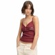 потник,дамски,топове,superdry,athletics,essentials,button,down,cami,sleeveless,top,red,(port,red,marl)