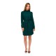 рокля,дамски,поли,и,рокли,vila,lyri,long,sleeve,short,dress,green,(ponderosa,pine)