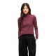блуза,мъжки,пуловери,дамски,пуловери,vila,malu,high,neck,sweater,purple,(port,royale,detail,melange)