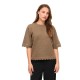 блуза,мъжки,пуловери,дамски,пуловери,vila,nikolina,short,sleeve,sweater,brown,(falcon,detail,melange)