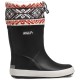 обувки,дамски,боти,мъжки,боти,aigle,giboulee,pt,2,rain,boots,black,(navy,xmas)