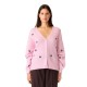 жилетка,мъжки,пуловери,дамски,пуловери,yas,fleur,cardigan,pink,(nosegay,detail,fig,flower)