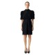 рокля,дамски,поли,и,рокли,yas,ilza,short,sleeve,short,dress,black,(black)