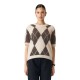 блуза,мъжки,пуловери,дамски,пуловери,yas,johi,short,sleeve,sweater,beige,(oatmeal,pattern,taupe,grey,pristine,harlequin)