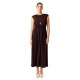 рокля,дамски,поли,и,рокли,yas,winja,sleeveless,long,dress,brown,(coffee,bean)