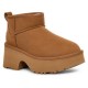 обувки,дамски,боти,мъжки,боти,ugg,classic,ultra,mini,new,heights,boots,refurbished,brown,(chestnut)
