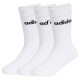 чорапи,мъжки,чорапи,дамски,чорапи,adidas,linear,crew,socks,3,units,white,(white,white,white)