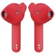 слушалки,слушалки,defunc,music,tws,wireless,earphones,refurbished,red,(red)