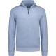блуза,мъжки,пуловери,nza,new,zealand,26fn331,half,zip,sweatshirt,blue,(true,blue,melange)