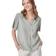 риза,с,къс,ръкав,дамски,ризи,мъжки,ризи,redgreen,amelia,short,sleeve,shirt,grey,(light,green)