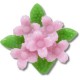 обувни,аксесоари,jibbitz,beaded,pink,bouquet,charm,pink