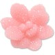 обувни,аксесоари,jibbitz,beaded,pink,flower,charm,pink
