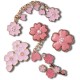 обувни,аксесоари,jibbitz,blooming,cherry,blossom,charm,5,units,pink