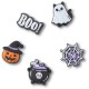 обувни,аксесоари,jibbitz,boo,halloween,charm,5,units,multicolor