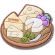 обувни,аксесоари,jibbitz,charcuterie,cheese,board,charm,golden