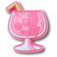 обувни,аксесоари,jibbitz,cherry,cocktail,charm,pink