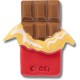 обувни,аксесоари,jibbitz,chocolate,bar,charm,multicolor