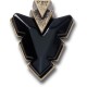 обувни,аксесоари,jibbitz,gold,and,black,arrowhead,charm,golden