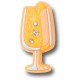 обувни,аксесоари,jibbitz,lemon,spritz,cocktail,charm,yellow