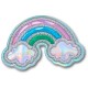 обувни,аксесоари,jibbitz,marbled,rainbow,charm,multicolor