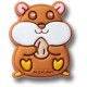обувни,аксесоари,jibbitz,pet,gerbil,charm,brown