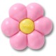 обувни,аксесоари,jibbitz,puffy,pink,flower,charm,pink