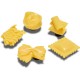 обувни,аксесоари,jibbitz,realistic,pasta,charm,5,units,yellow