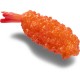 обувни,аксесоари,jibbitz,realistic,shrimp,tempura,charm,orange