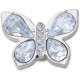 обувни,аксесоари,jibbitz,silver,gem,butterfly,charm,clear