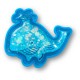 обувни,аксесоари,jibbitz,squish,whale,charm,blue