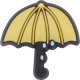 чадър,обувни,аксесоари,jibbitz,umbrella,charm,yellow