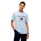 тениска,мъжки,тениски,дамски,тениски,tommy,hilfiger,embroidery,flag,short,sleeve,t,shirt,blue,(sky,blue,with,aop)
