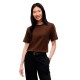 тениска,мъжки,тениски,дамски,тениски,tommy,hilfiger,interlock,boxy,fit,short,sleeve,t,shirt,brown,(chocolate)