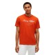 тениска,мъжки,тениски,дамски,тениски,tommy,hilfiger,script,logo,short,sleeve,t,shirt,orange,(rusty,ochre)
