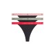 дамско,бельо,дамски,бикини,и,танкини,tommy,hilfiger,uw0uw06518,thong,3,units,black,(little,rosey,vivid,pink,utility,sage)