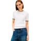 тениска,мъжки,тениски,дамски,тениски,tommy,hilfiger,ww0ww41787,short,sleeve,t,shirt,white,(ecru,tipping)