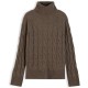 блуза,мъжки,пуловери,дамски,пуловери,tommy,hilfiger,ww0ww46791,high,neck,sweater,brown,(highland,khaki,heather)