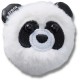 обувни,аксесоари,jibbitz,panda,plushy,puff,ball,charm,grey