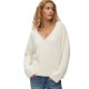 блуза,мъжки,пуловери,дамски,пуловери,vero,moda,berry,lace,v,neck,sweater,white,(birch,detail,birch,lace)