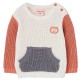 блуза,мъжки,пуловери,дамски,пуловери,boboli,214029,sweater,white,(off,white)