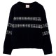 блуза,мъжки,пуловери,дамски,пуловери,boboli,434113,sweater,black,(black)